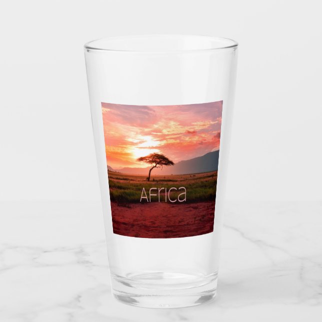 Afrika Sunset African Glas (Vorderseite)