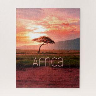 Afrika Sunset African Puzzle
