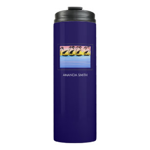 Afrika, Sunset Sailing Thermal Tumbler Thermosbecher