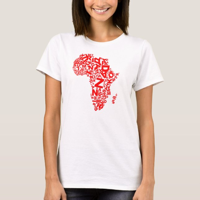 Afrika T - Shirt (Vorderseite)