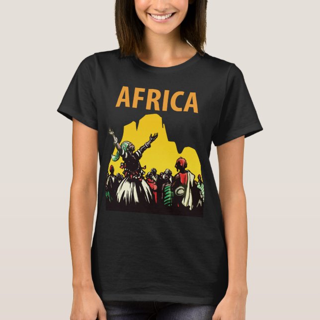Afrika T-Shirt (Vorderseite)