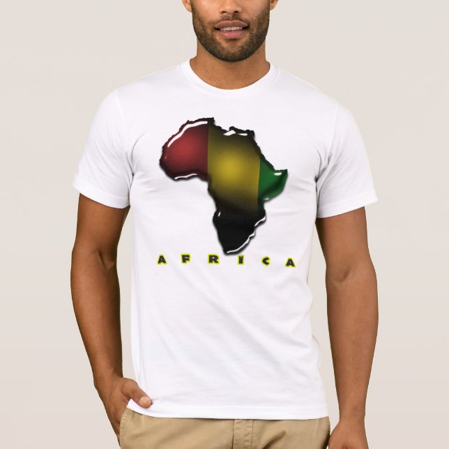 Afrika-T-Shirts T-Shirt (Vorderseite)