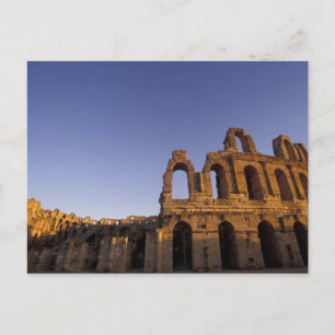Afrika, Tunesien, El Jem. Ruinen eines römischen 2 Postkarte