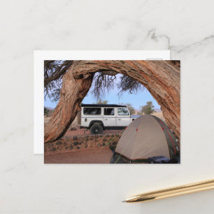 Afrika überlandet 4x4 Road Trip Fahren Namibia Postkarte