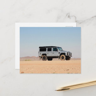 Afrika überlandet 4x4 Road Trip Fahren Namibia Postkarte