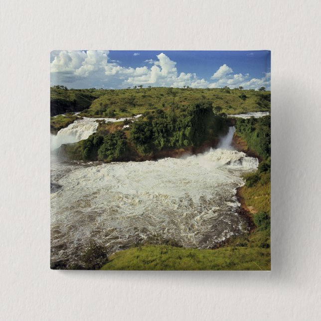 Afrika, Uganda, Murchison Falls NP. Der Frost Button (Vorderseite)