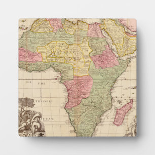 Afrika um 1725 fotoplatte