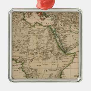 Afrika und Asien Ornament Aus Metall