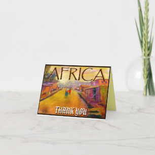 AFRIKA VON MOJISOLA A GBADAMOSI OKUBULE DANKESKARTE
