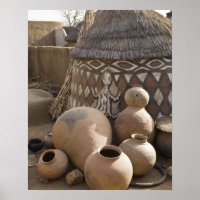 Afrika, Westafrika, Ghana, Sirigu. handgefertigt