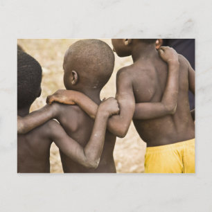 Afrika, Westafrika, Ghana, Yendi. Nahaufnahme Postkarte