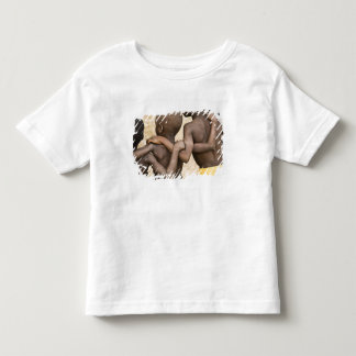 Afrika, Westafrika, Ghana, Yendi. Naher Schuss Kleinkind T-shirt