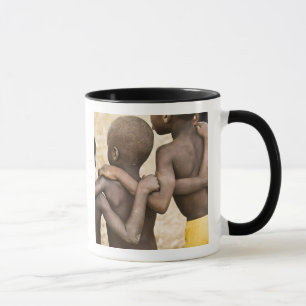 Afrika, Westafrika, Ghana, Yendi. Naher Schuss Tasse