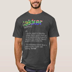 Afrikaan - Begriffsbestimmung für Südafrika in der T-Shirt