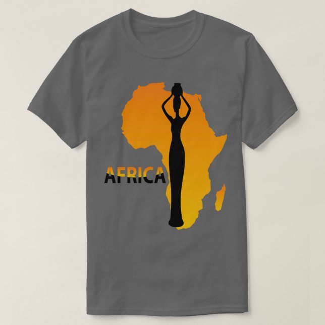 afrikanca is my T-Shirt (Design vorne)