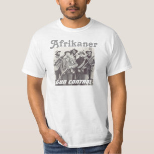 Afrikander-Gewehr-Kontrolle T-Shirt