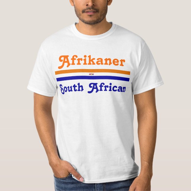 Afrikander/südafrikanisches T-Shirt (Vorderseite)