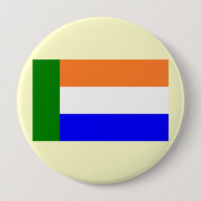 Afrikander Vryheidsvlag, Südafrika Button (Vorderseite)