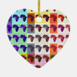 Afrikaner Keramikornament