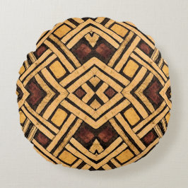 Afrikaner Kuba Collagen-Kissen II Rundes Kissen