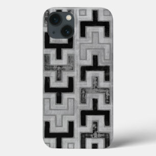 Afrikaner Mudcloth Gewebe mit geometrischen iPhone 13 Hülle