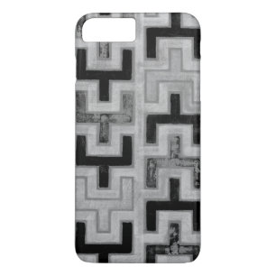 Afrikaner Mudcloth Gewebe mit geometrischen Case-Mate iPhone Hülle