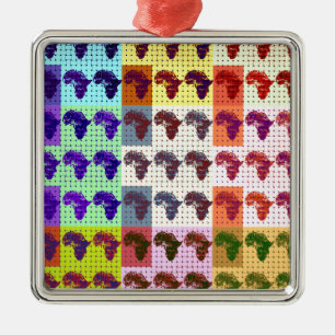 Afrikaner Ornament Aus Metall