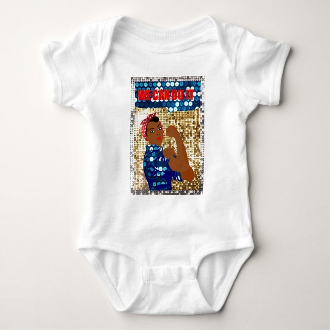 Afrikaner rosen den Fluss Baby Strampler (Vorderseite)
