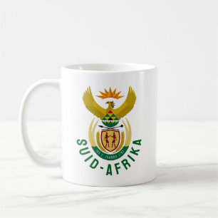 Afrikaner Südafrikanische Wappen Kaffeetasse