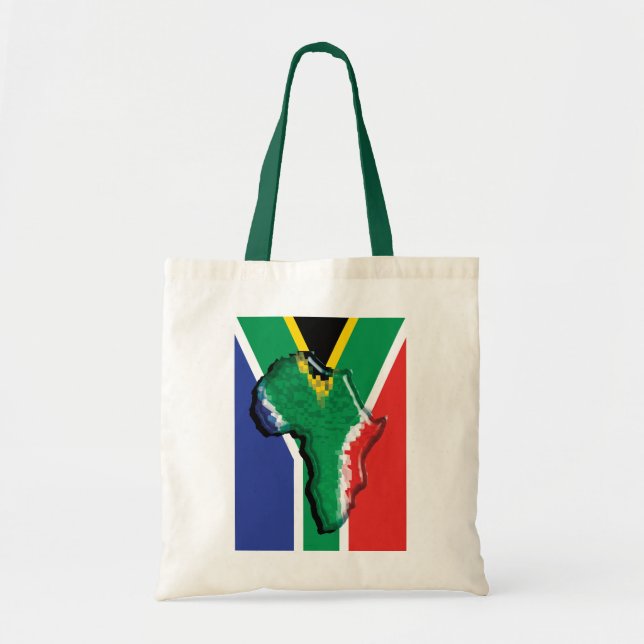 Afrikanerflagge Südafrikas RSA Tragetasche (Vorne)