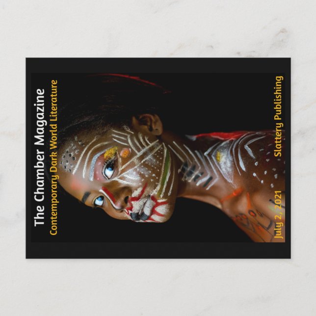 Afrikanerin Postkarte (Vorderseite)