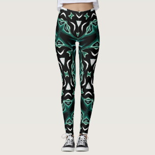 Afrikanisch-afrikanisches Muster kaleidoscope Leggings