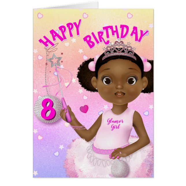 Afrikanisch-Amerikanerin Fairy Princess Ballerina (Vorne)