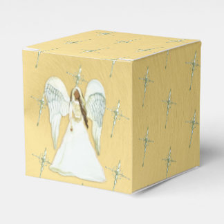 Afrikanisch-Amerikanische Angel-Favor-Box Geschenkschachtel