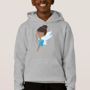 Afrikanisch-Amerikanische Fairy, Magische Fairy, W Hoodie