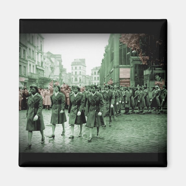 Afrikanisch-amerikanische Frauen marschieren Magnet (Vorne)