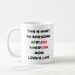 afrikanisch-amerikanische Mama, phantastisch Kaffeetasse