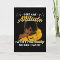 Afrikanisch-Amerikanische Melanin Queen Black Girl