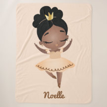 Afrikanisch-Amerikanische Prinzessin Ballerina w/K