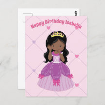 Afrikanisch-Amerikanische Prinzessin Girl Custom G