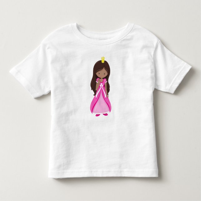 Afrikanisch-Amerikanische Prinzessin, Königin, Gou Kleinkind T-shirt (Vorderseite)