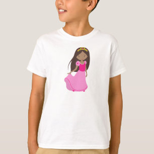 Afrikanisch-Amerikanische Prinzessin, Königin, Kro T-Shirt