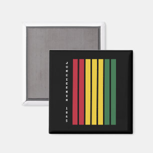 Afrikanisch-Amerikanische schwarze Geschichte - 18 Magnet