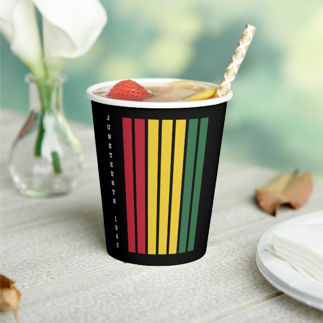 Afrikanisch-Amerikanische schwarze Geschichte - 18 Pappbecher (In Situ)