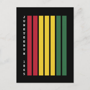 Afrikanisch-Amerikanische schwarze Geschichte - 18 Postkarte