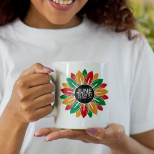 Afrikanisch-Amerikanische schwarze Geschichte June Kaffeetasse