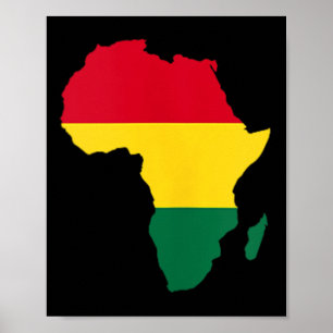Afrikanisch-Amerikanische Schwarzgeschichte Monat Poster