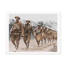 Afrikanisch-amerikanische Soldaten WWI