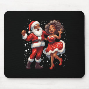 Afrikanisch-Amerikanisches Weihnachtsfest Mousepad