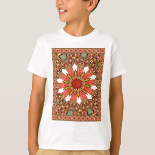 Afrikanisch-asiatisches traditionelles Muster T-Shirt